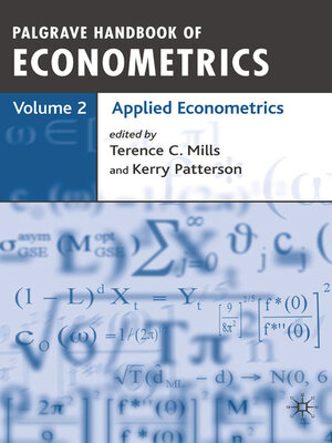 cover image of Palgrave Handbook of Econometrics
